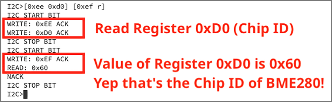 Read register 0xD0