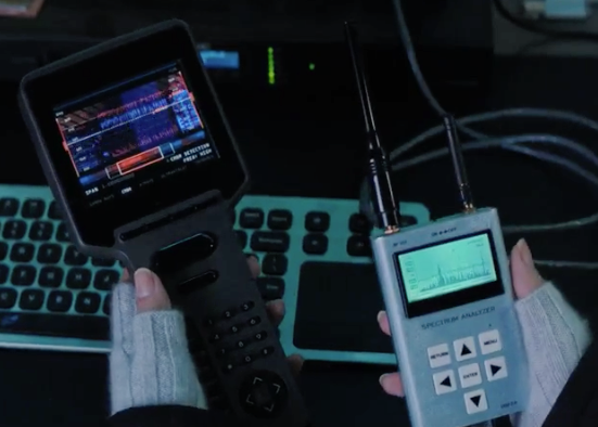 RF Explorer (at right) featured in WandaVision season 1 episode 4